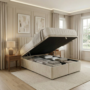 How Gas-Lift Ottoman Beds Work: Lifting, Mattress Weight and Safety