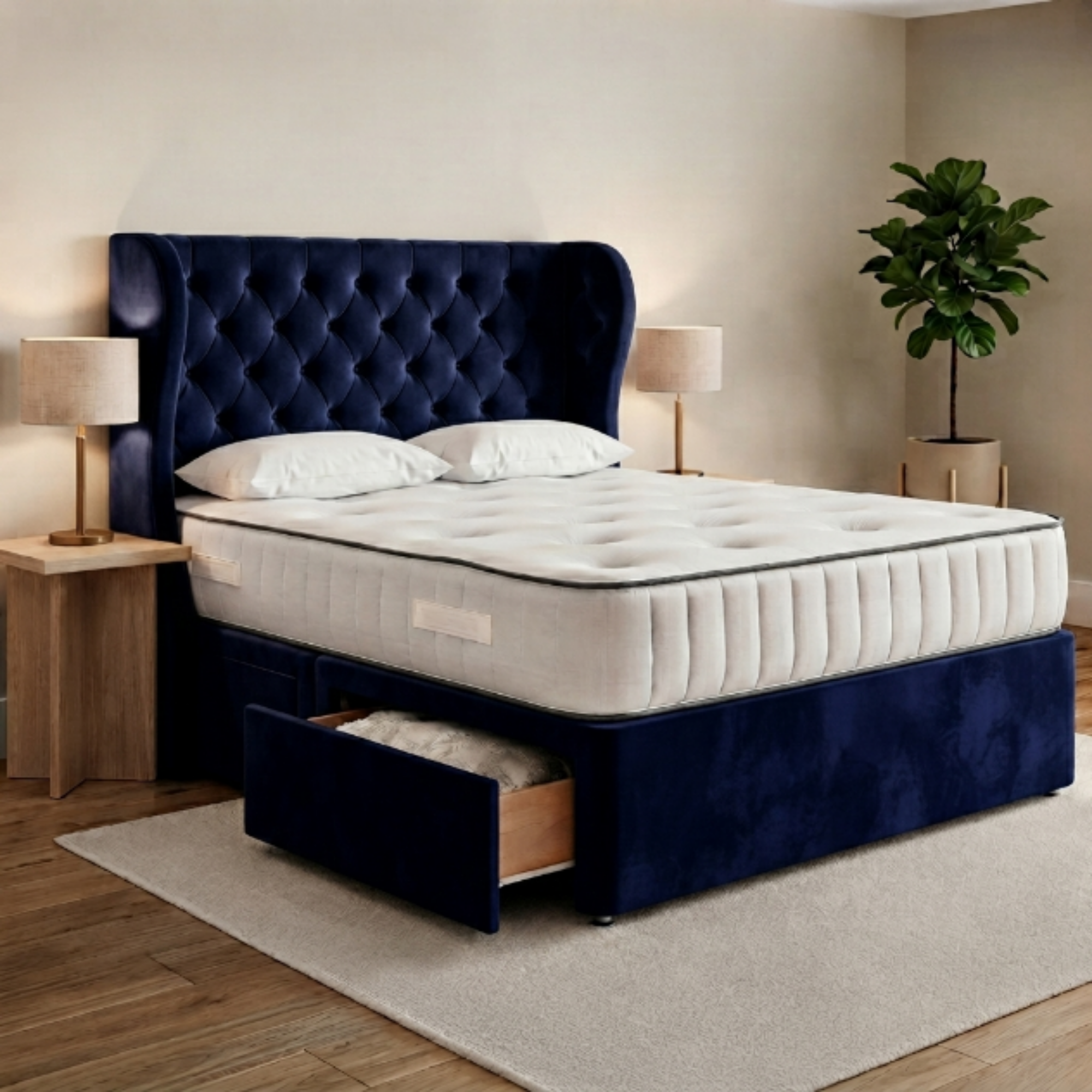 Chesterfield Storage Divan Bed