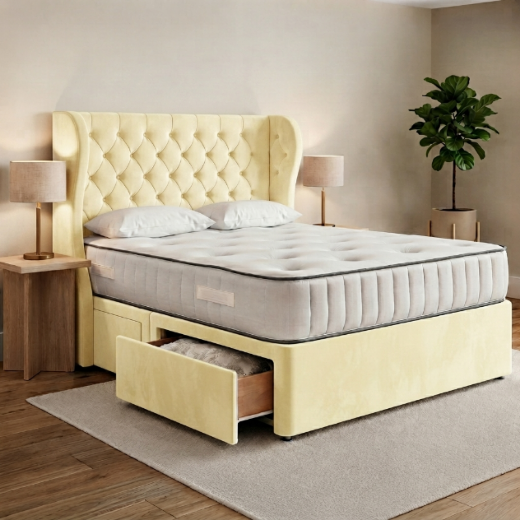 Chesterfield Storage Divan Bed
