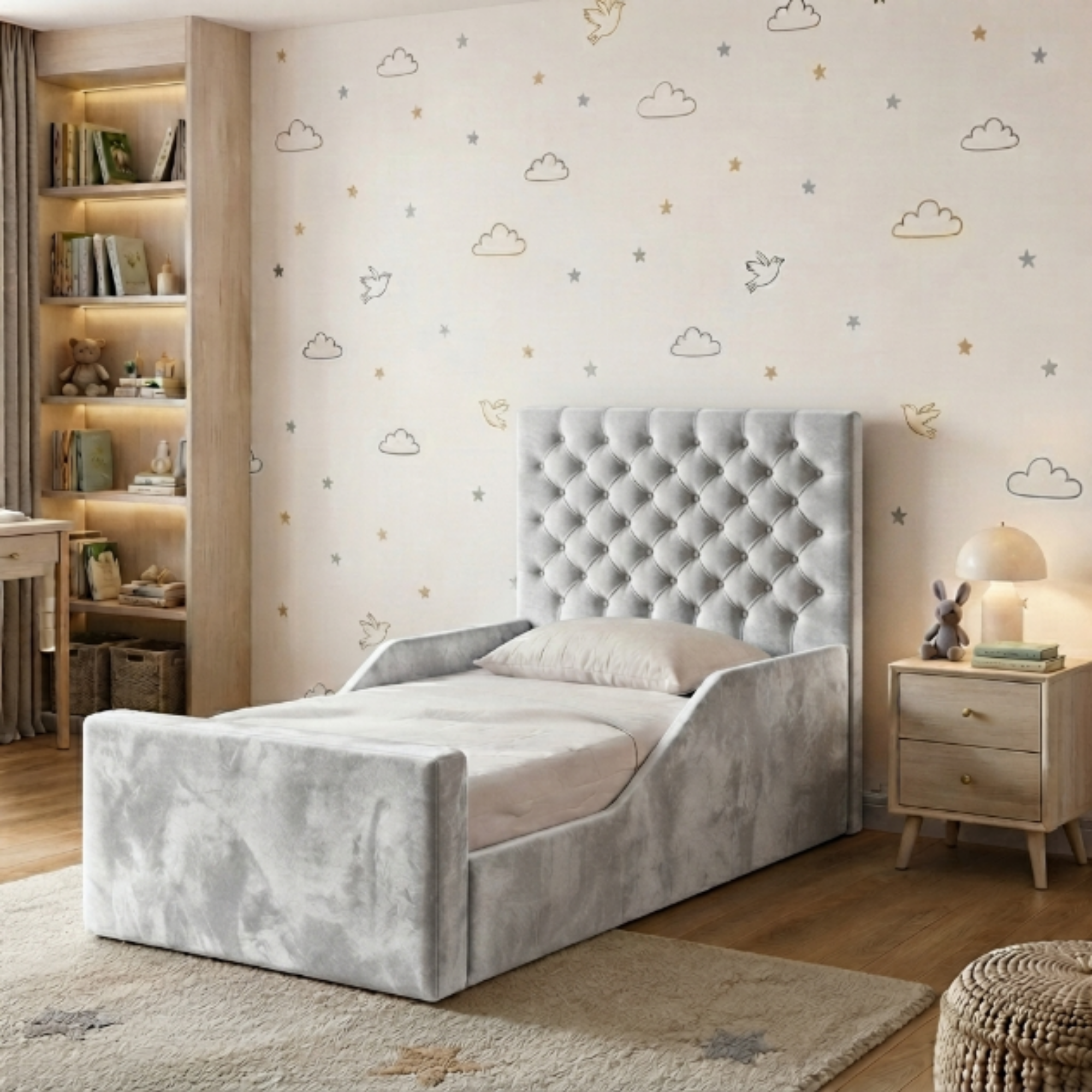 Chesterfield Ottoman Kids Bed