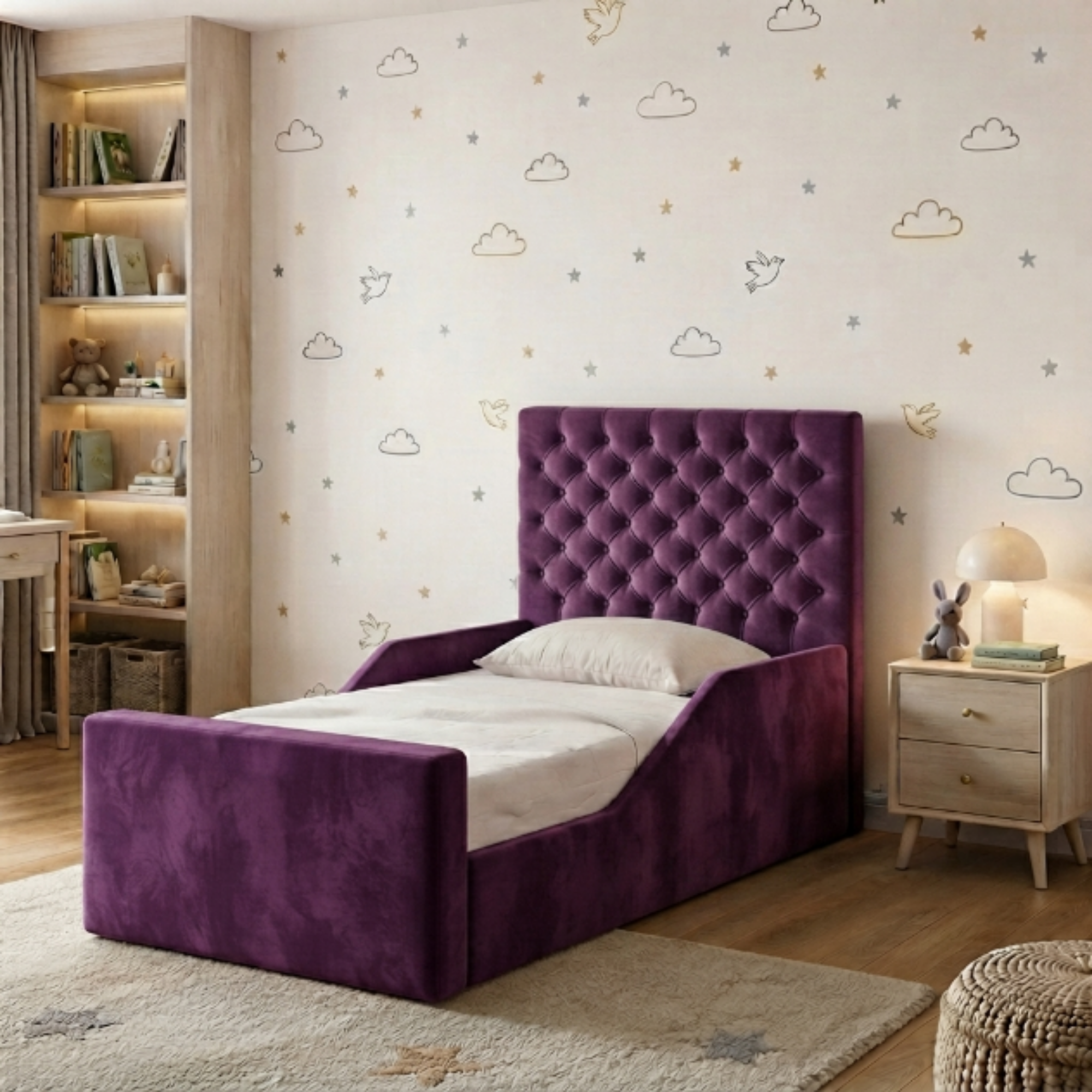 Chesterfield Ottoman Kids Bed
