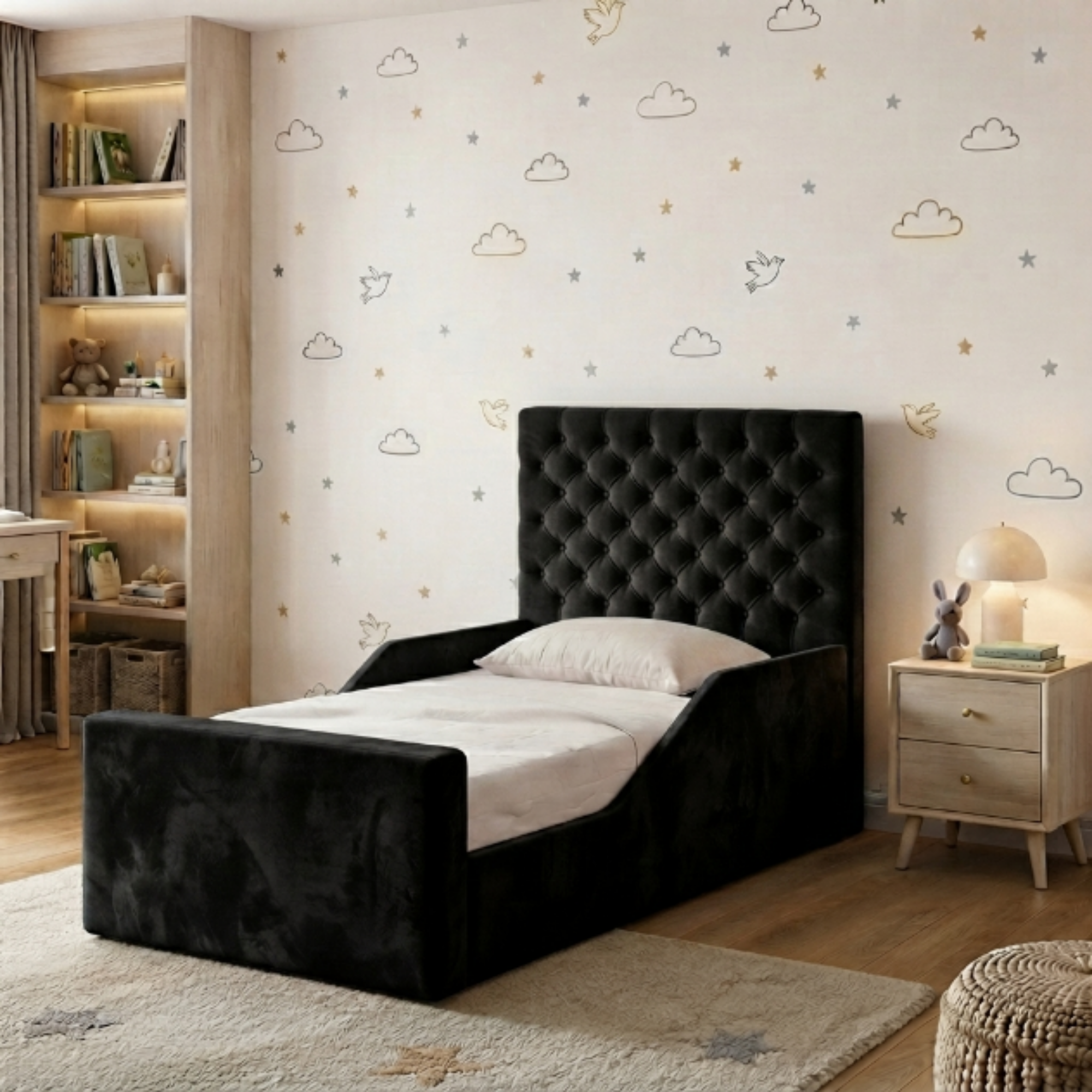 Chesterfield Ottoman Kids Bed