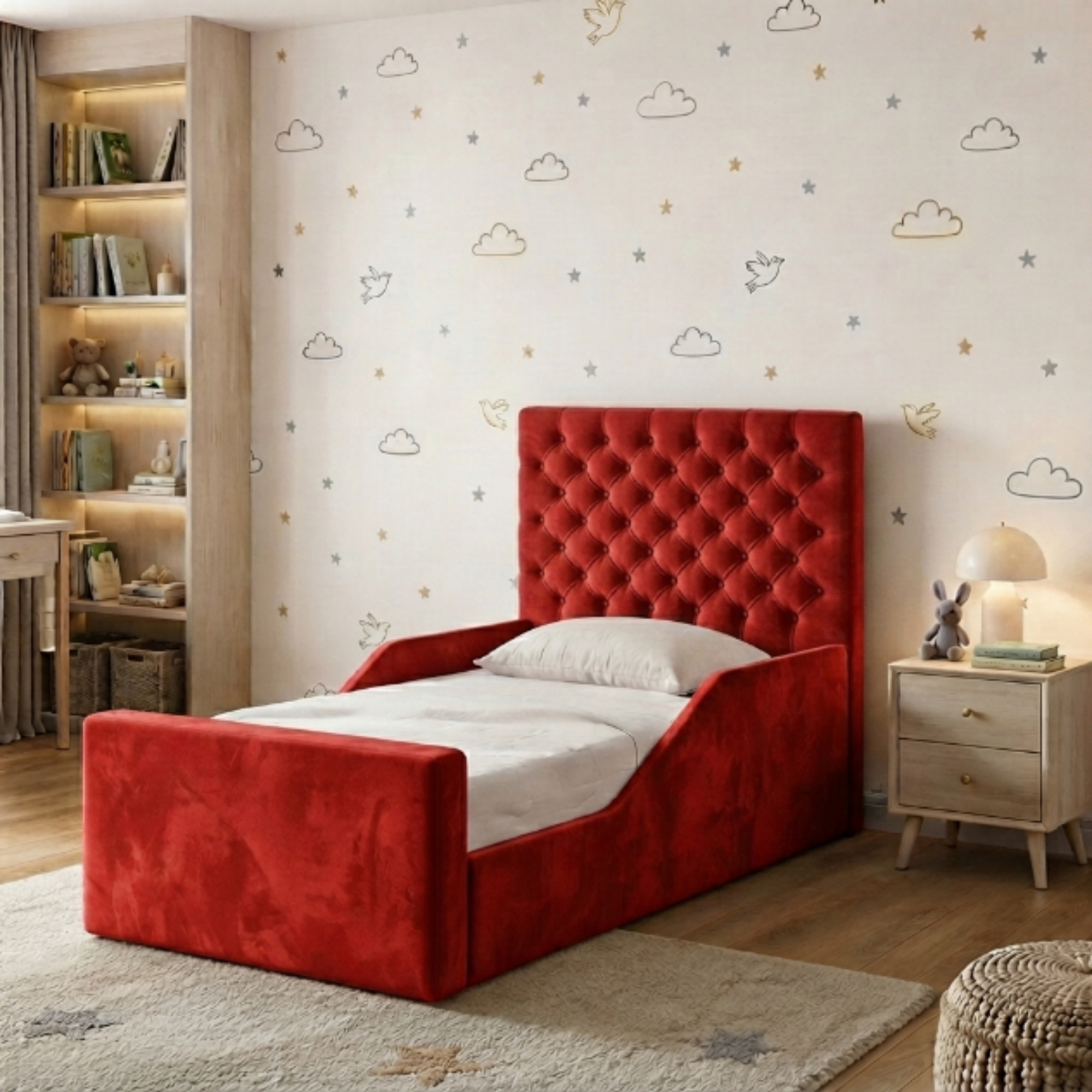 Chesterfield Ottoman Kids Bed