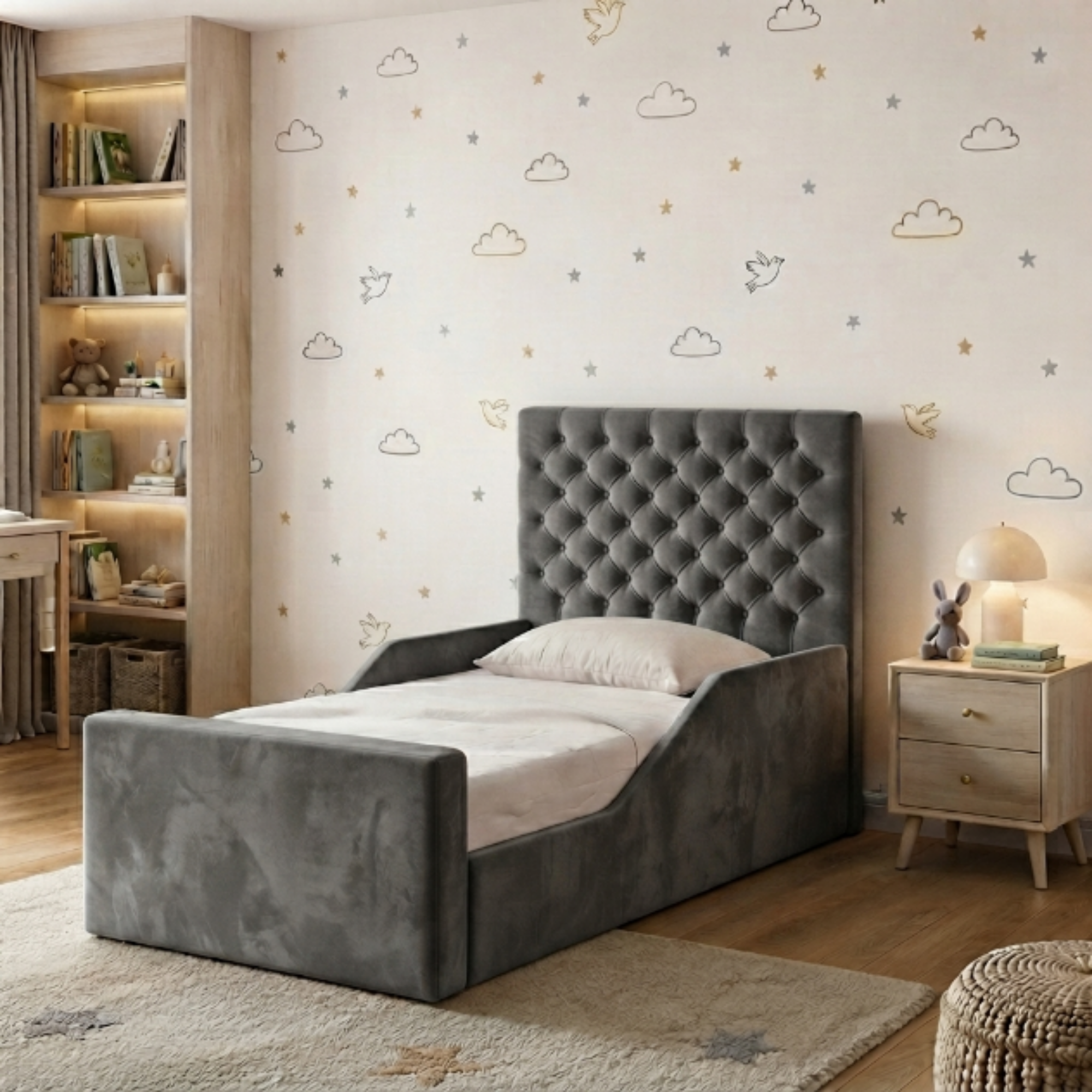 Chesterfield Ottoman Kids Bed
