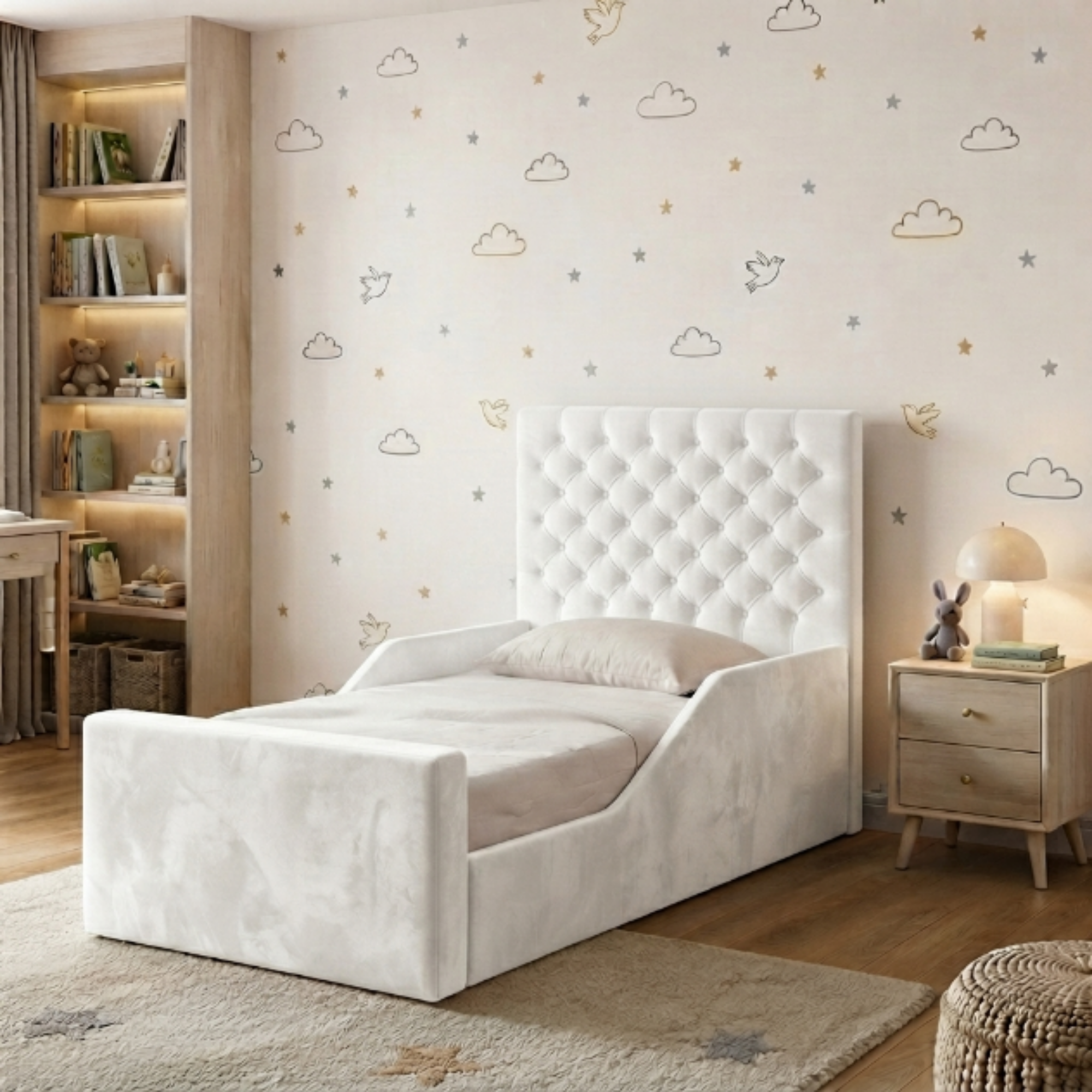 Chesterfield Ottoman Kids Bed