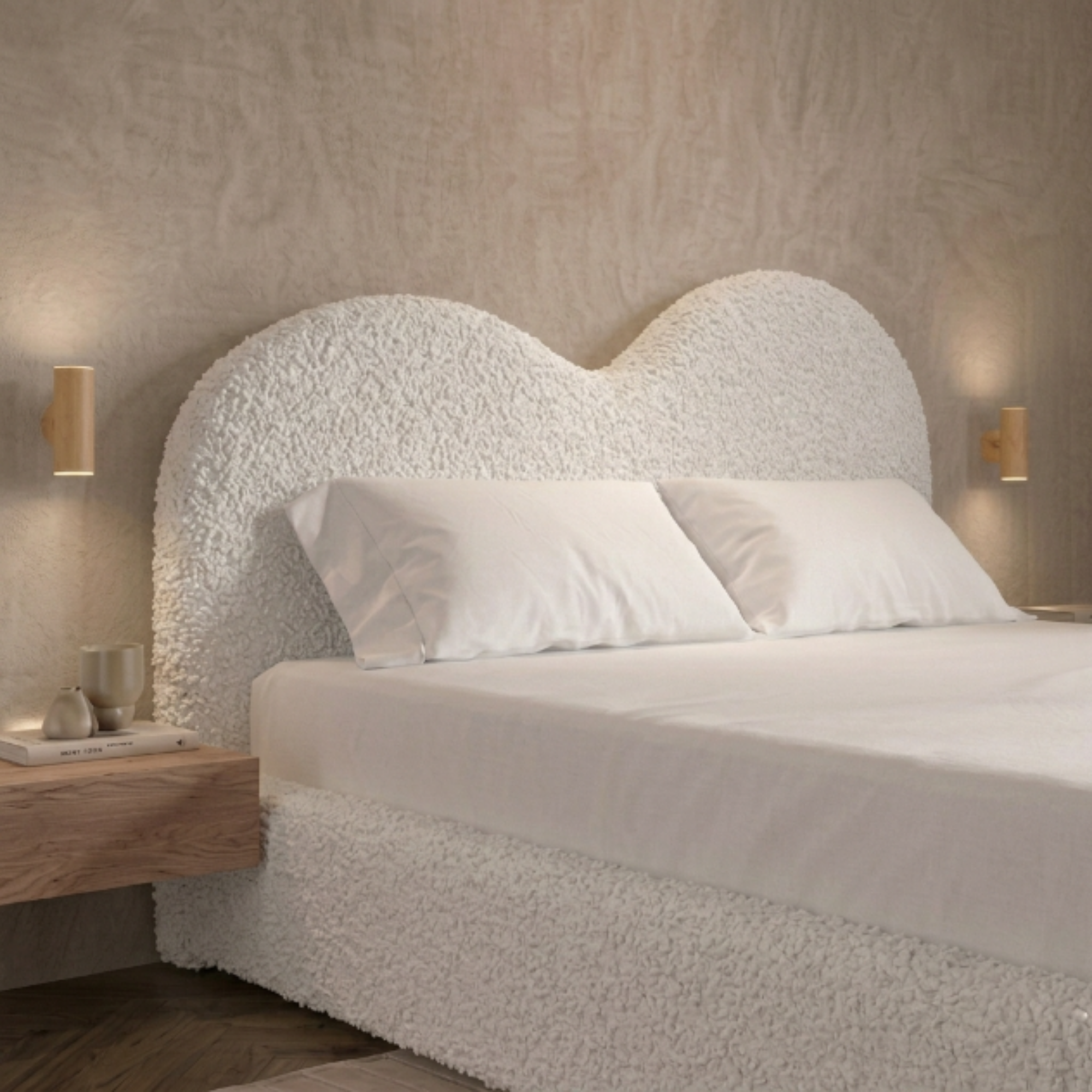 Curved Teddy Bed