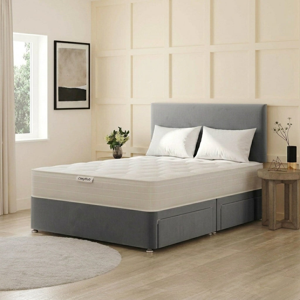 Kensington TV Bed with Divan Drawers
