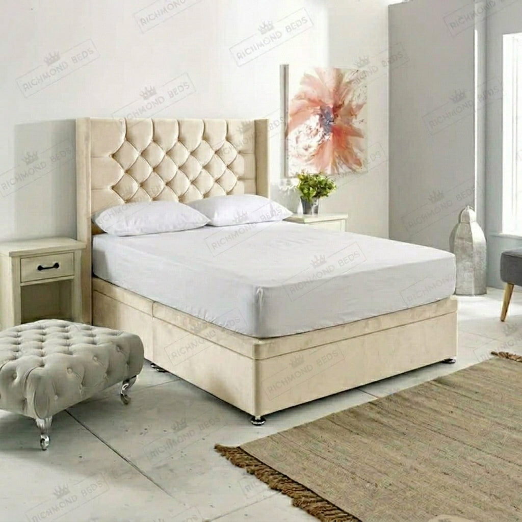 Side Lift Ottoman Divan Bed