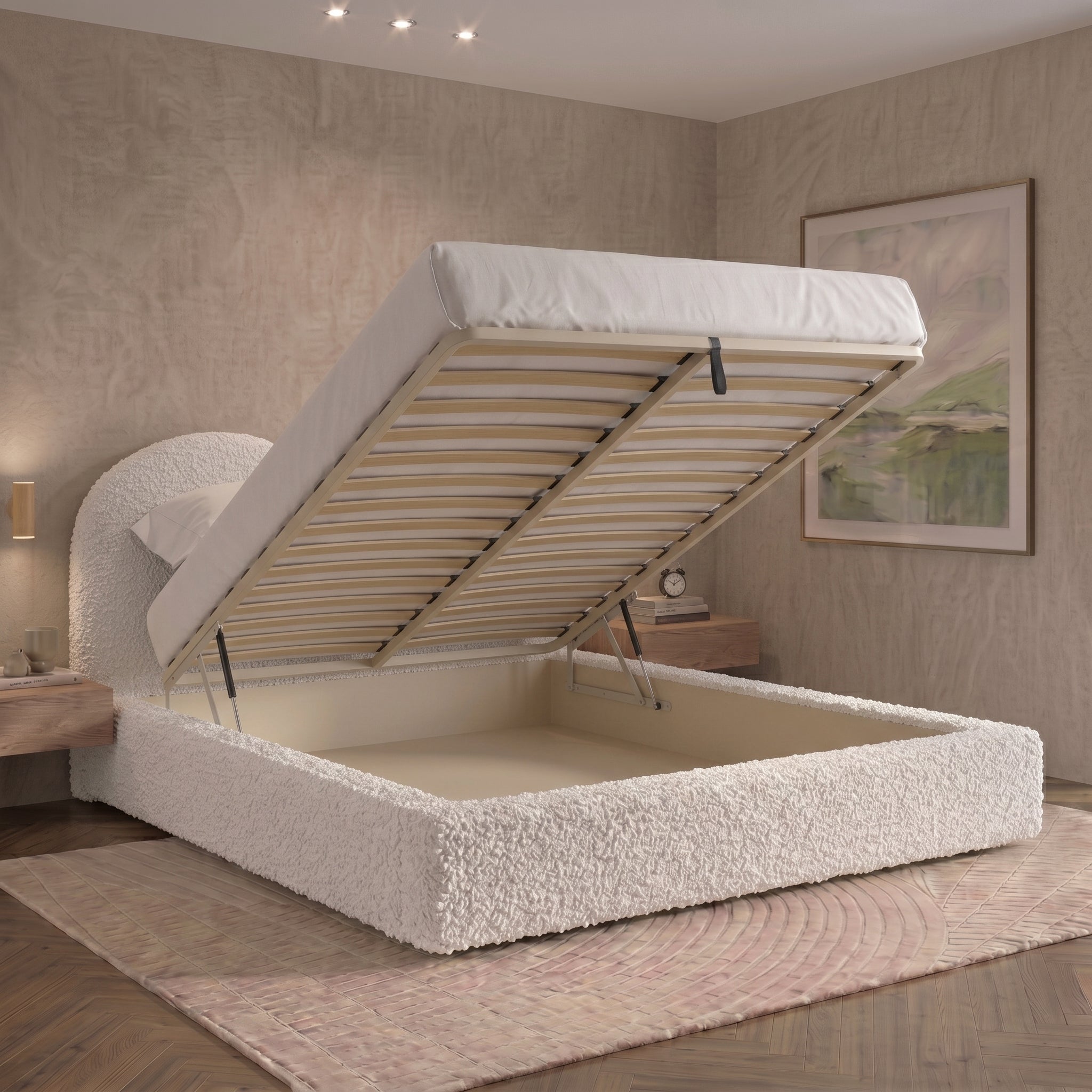Curved Teddy Bed