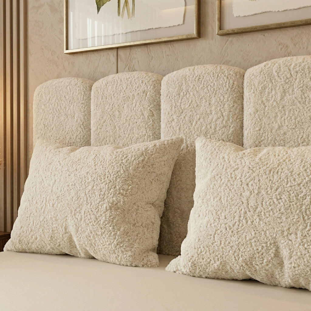 Frost Teddy Bouclé Low Bed