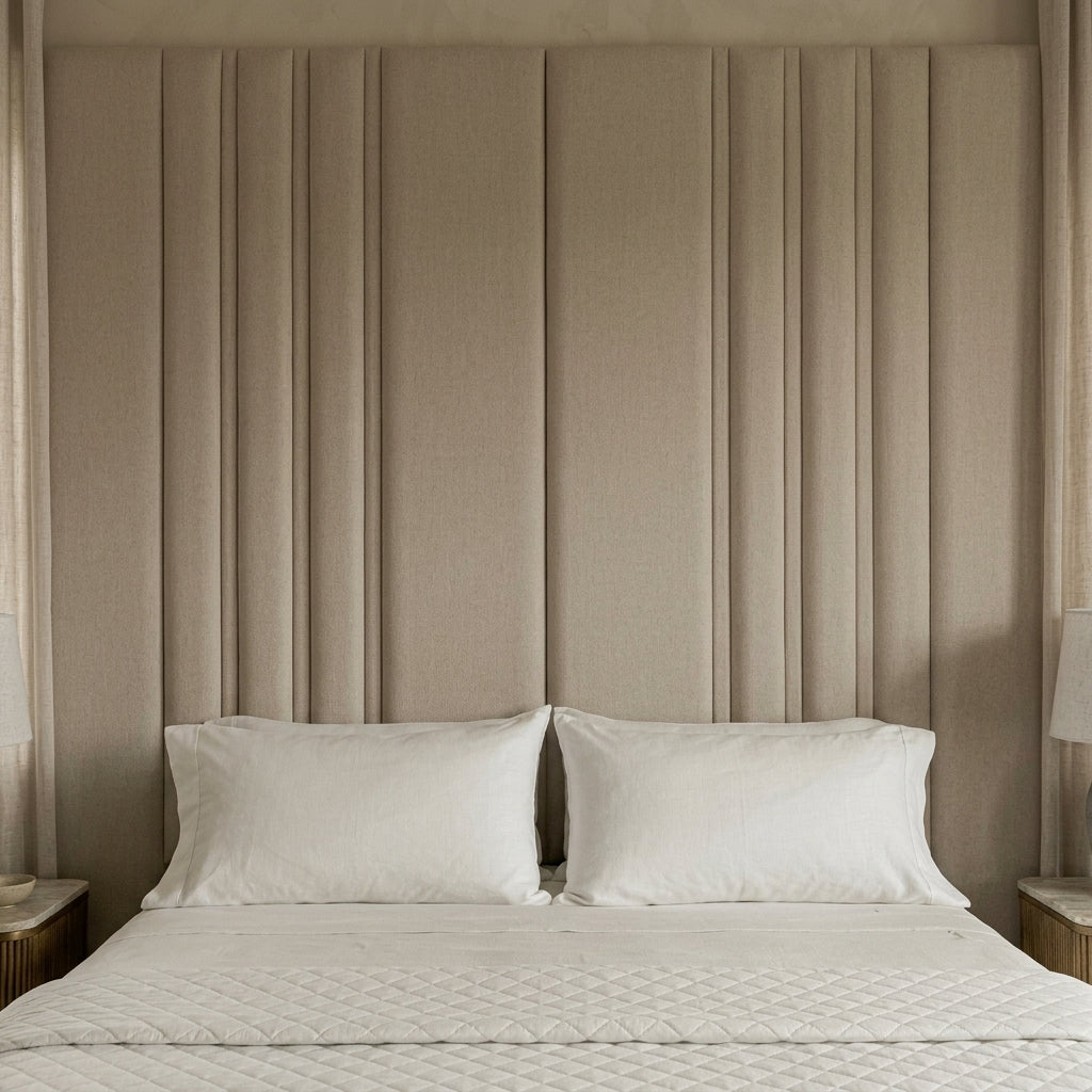 Alphano Bed, close-up of the headboard