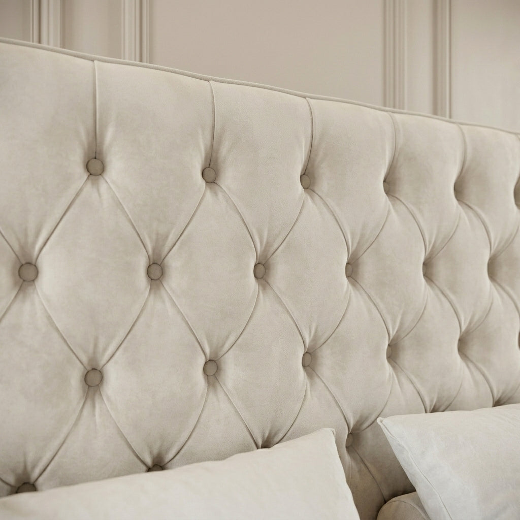 Luxury Curved Wing Bed