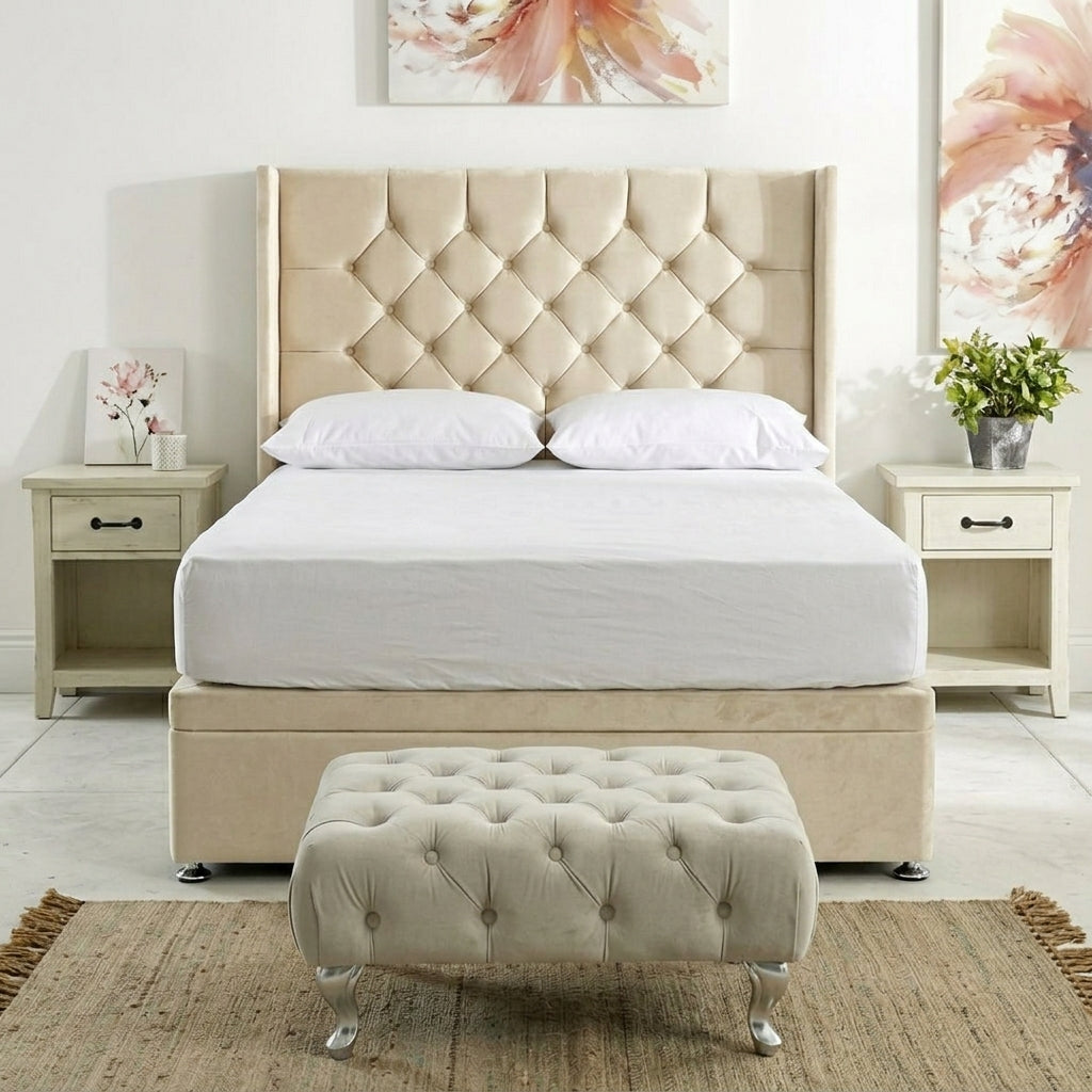 Side Lift Ottoman Divan Bed
