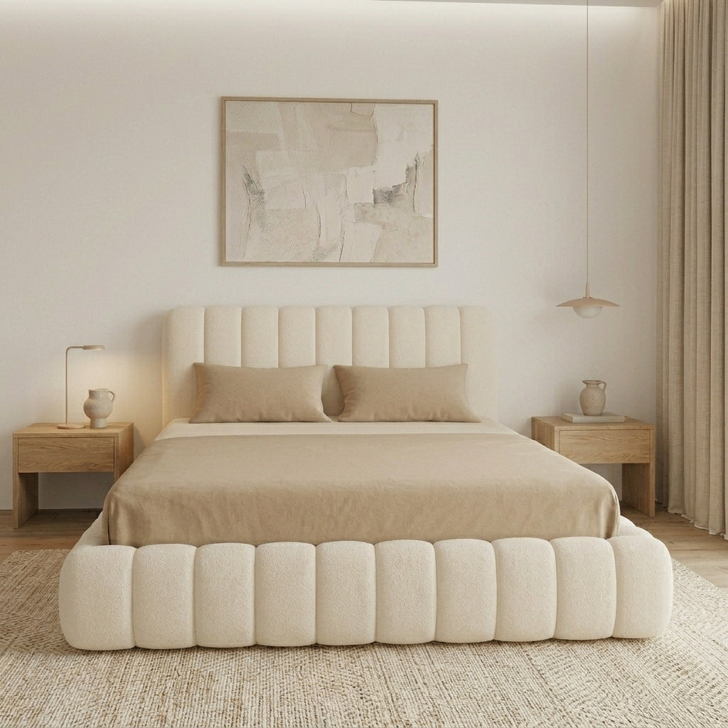 Willow Teddy Bouclé Cloud Bed