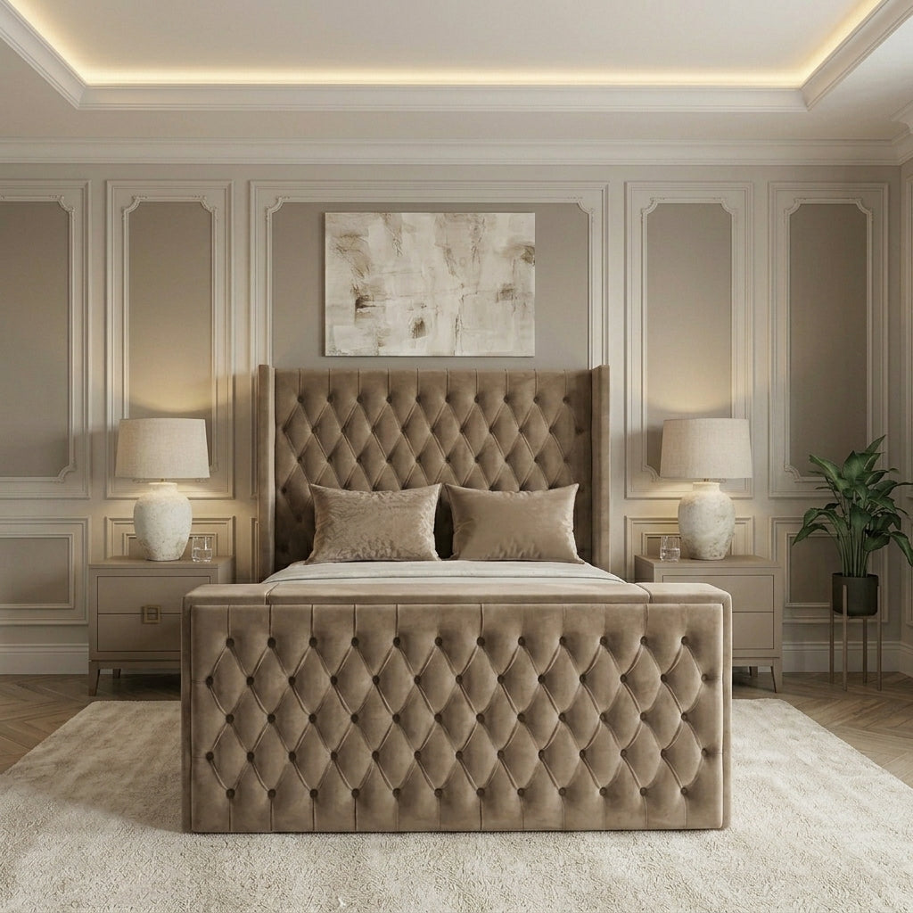 Chelsea Wingback TV Bed