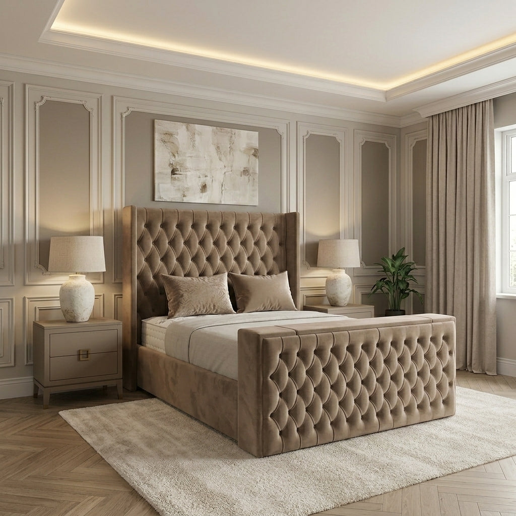 Chelsea Wingback TV Bed