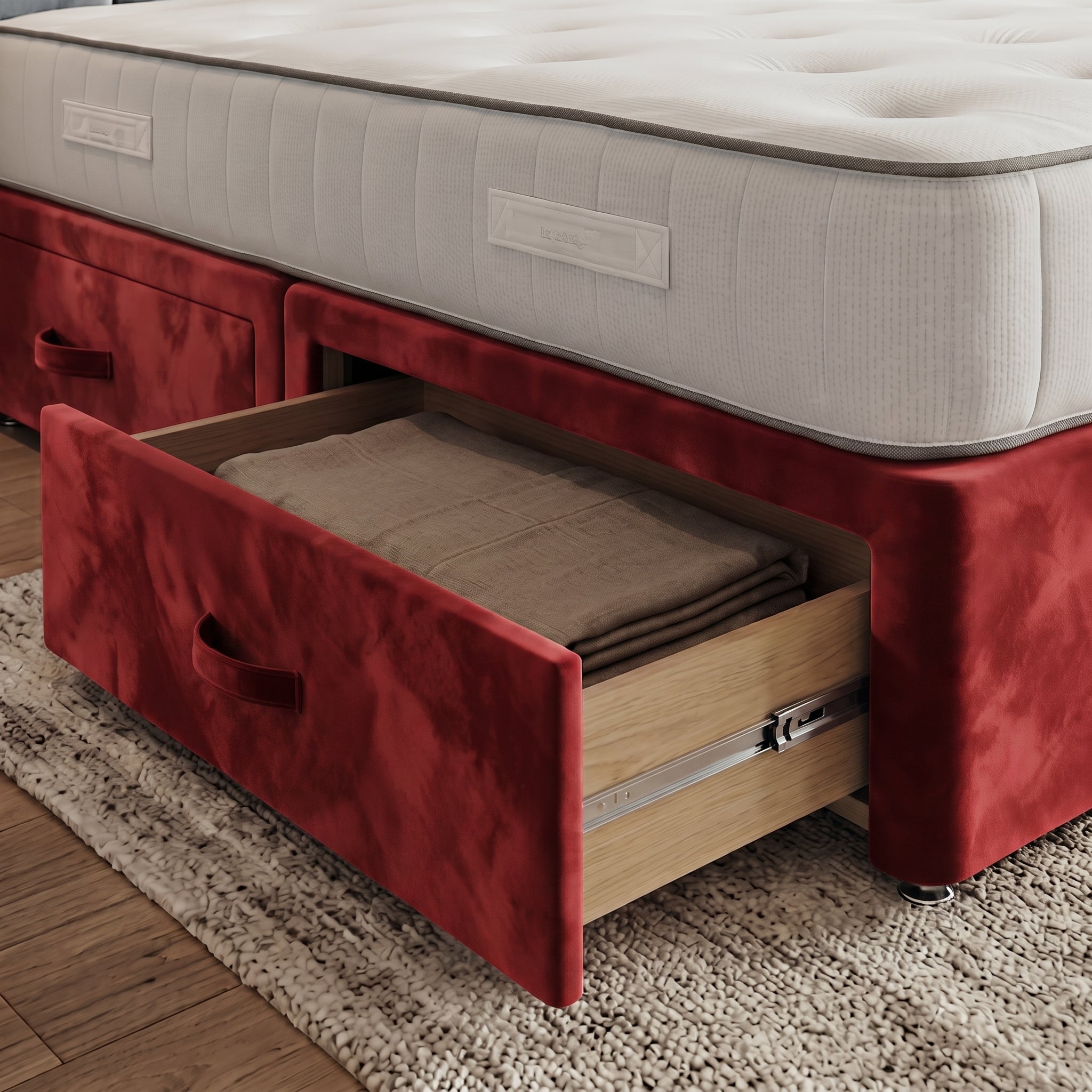 Sunburst Panel Divan Bed
