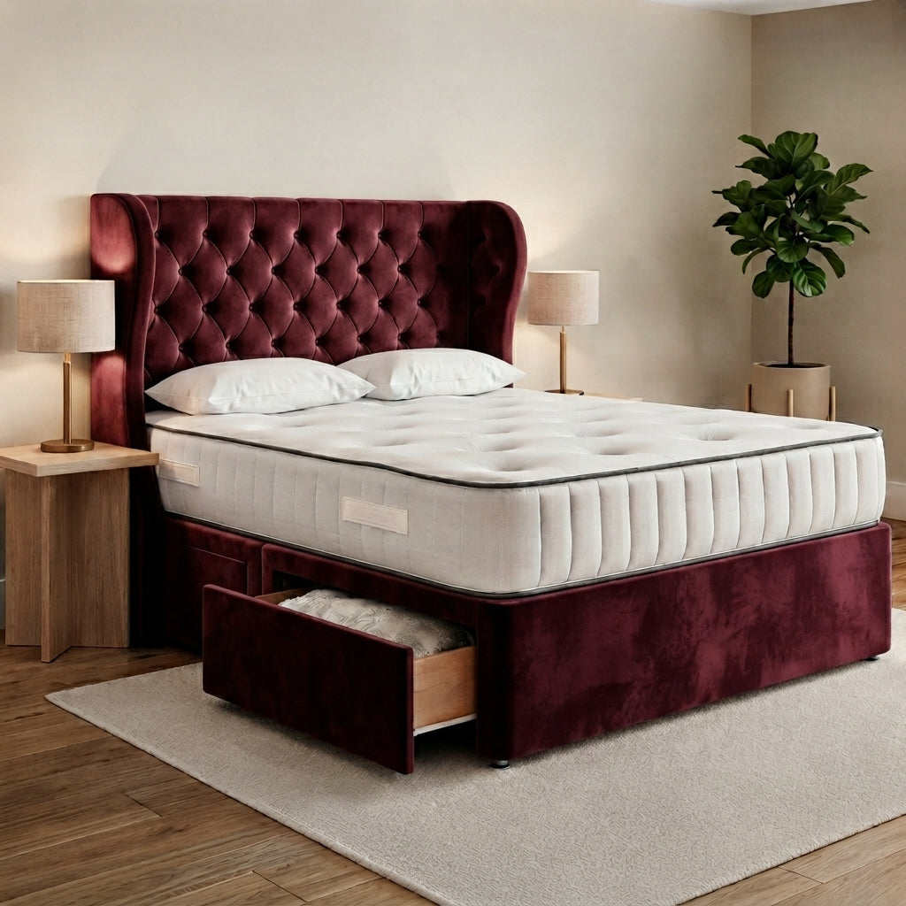 Chesterfield Storage Divan Bed