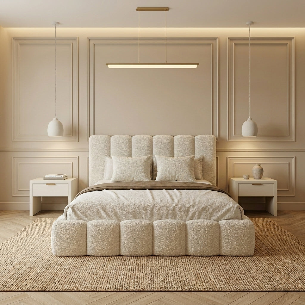 Vale Teddy Bouclé Bumper Bed