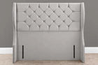 Suva Wingback Floor Standing Headboard - LEGEND BEDS