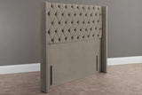 Luxor Wingback Floor Standing Headboard - LEGEND BEDS