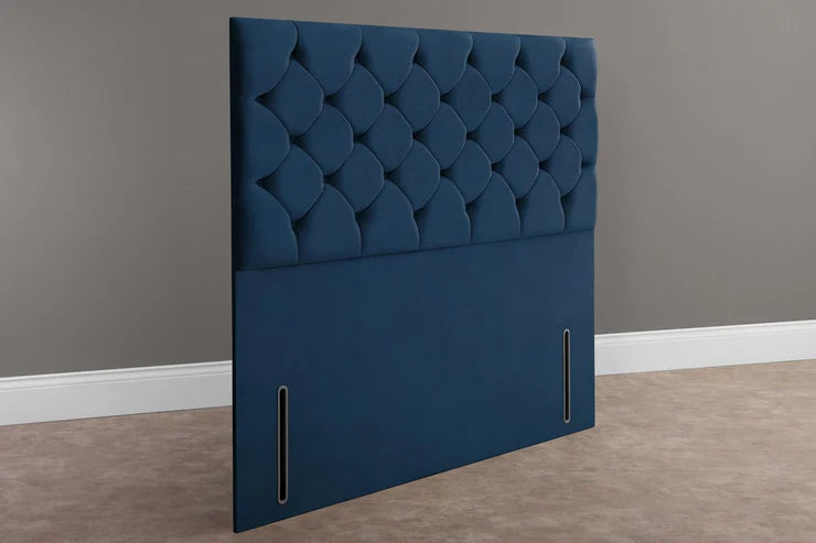 Seville Chesterfield Floor Standing Headboard - LEGEND BEDS