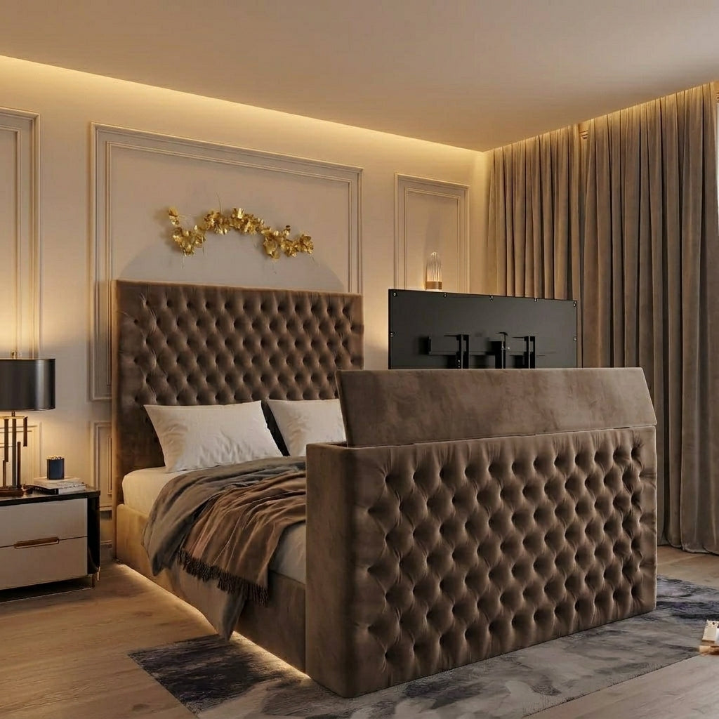 Hudson Chesterfield TV Bed